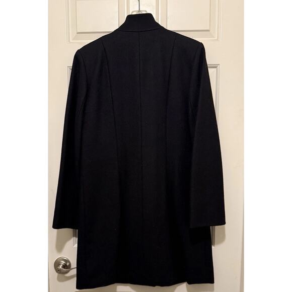 Braetan Women's Warm Wool Blend Black 6 Button Up Pea Coat Jacket Size Medium - Picture 4 of 10